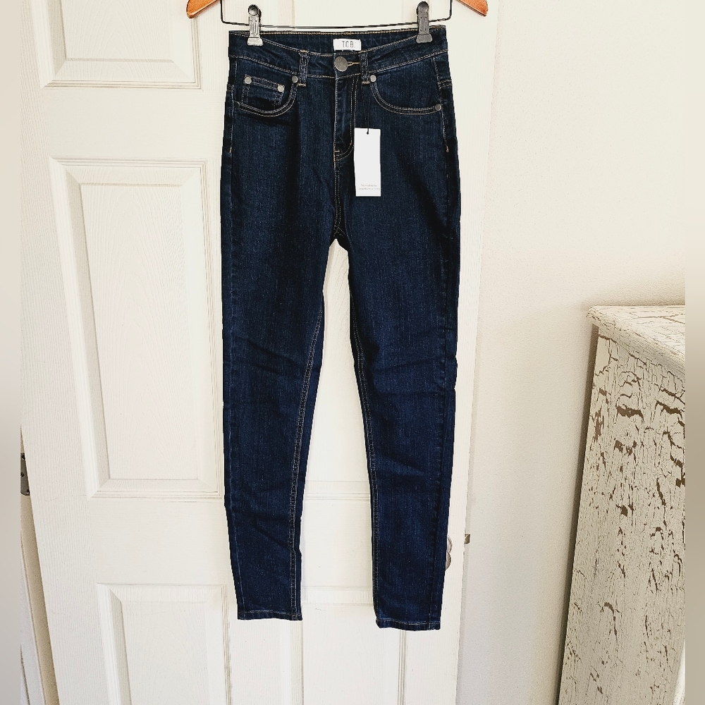 NEW Tobi 25 - 26x29.5" High Rise Jean Dark Skinny